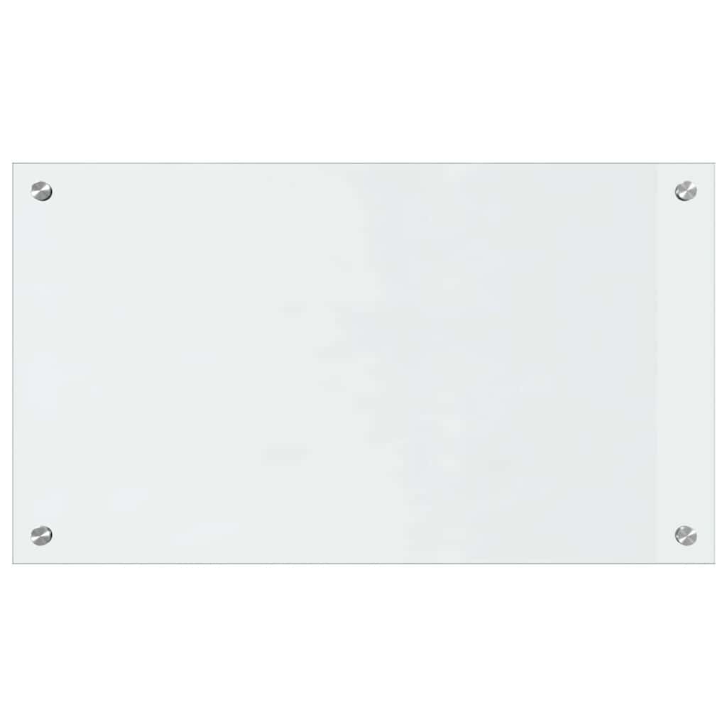 Kitchen Backsplash Transparent 70 x 40 cm Tempered Glass
