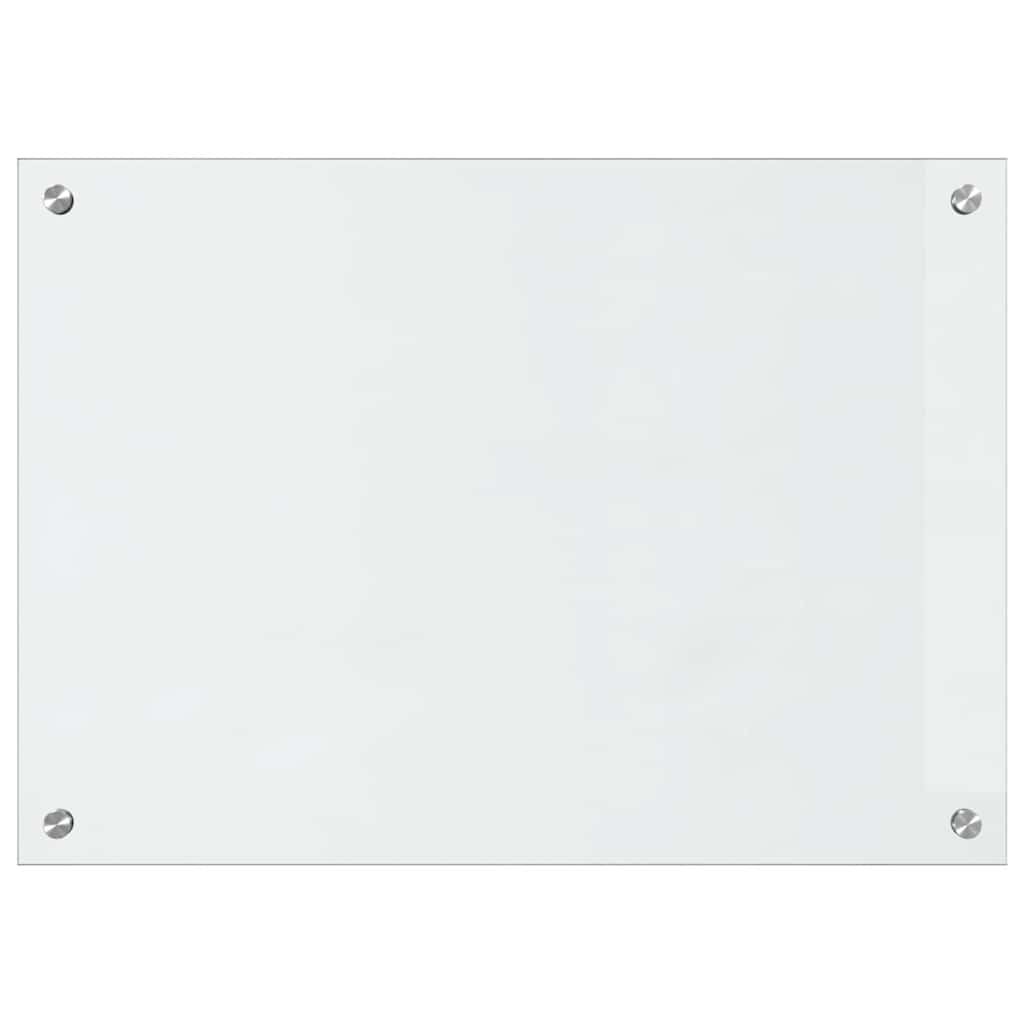 Kitchen Backsplash Transparent 70 x 50 cm Tempered Glass