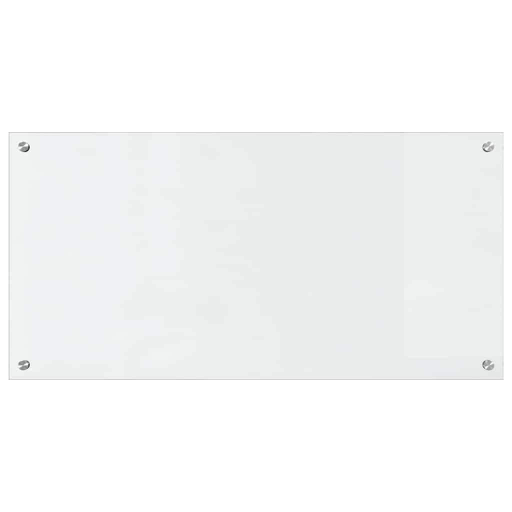 Kitchen Backsplash Transparent 100 x 50 cm Tempered Glass