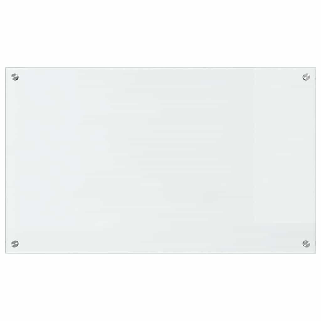 Kitchen Backsplash Transparent 100 x 60 cm Tempered Glass