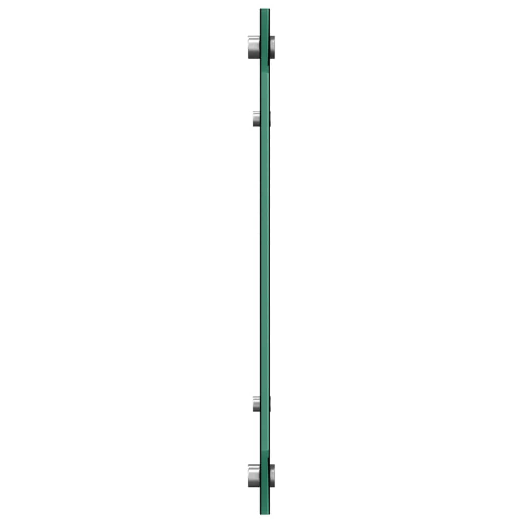 Kitchen Backsplash Black 100 x 40 cm Tempered Glass